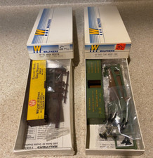 Lot 2 Walthers HO Scale 40' Box Car  Reefer Kits 932-2475  932-2249 Unbuilt
