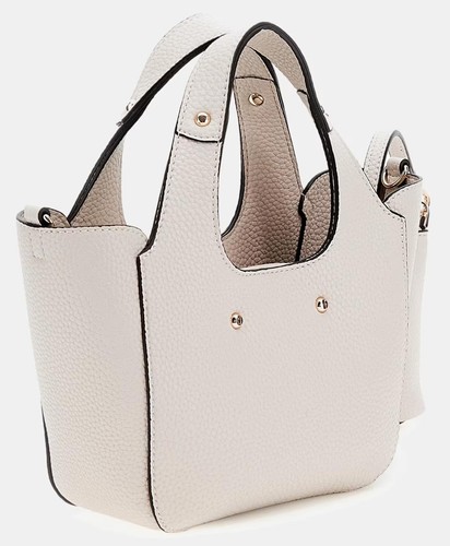Borsa Guess HWBG96 "Helina" Mini Tote donna beige - Foto 5 di 7
