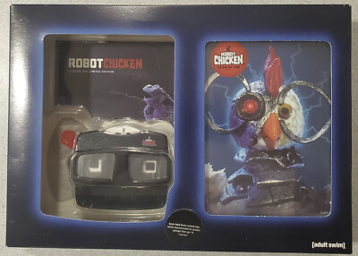 Robot Chicken Season One Limited Edition View-Master Like Gift Set NEW SEALED