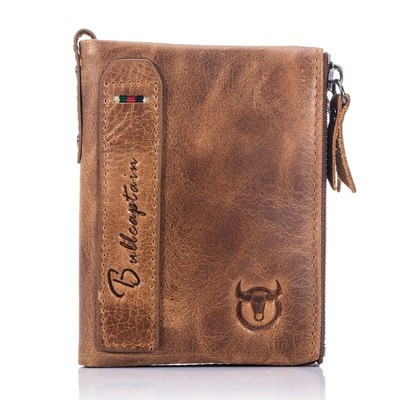 Billeteras de cuero genuino para hombre contact marca de moda monedero doble diseño para hombre tarjetero de alta calidad con soporte para identificación HON #style2 Billeteras de cuero genuino para hombre contact marca de moda monedero doble diseño para hombre tarjetero de alta calidad con soporte para identificación HON #style2