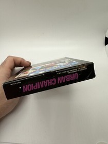 Urban Champion NINTENDO NES Complete CIB Gloss Sticker Hangtab 5 Screw Nice!