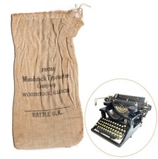 Promotional Baggy for Woodstock Typewriter Antique Vtg Illinois Advertisement thumbnail