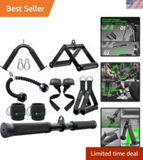 Cable Machine Attachment LAT Pulldown Attachments Cable Machine Accessories f...