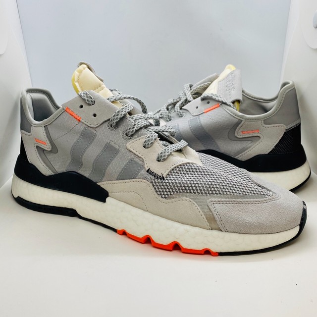 adidas nite jogger grey orange