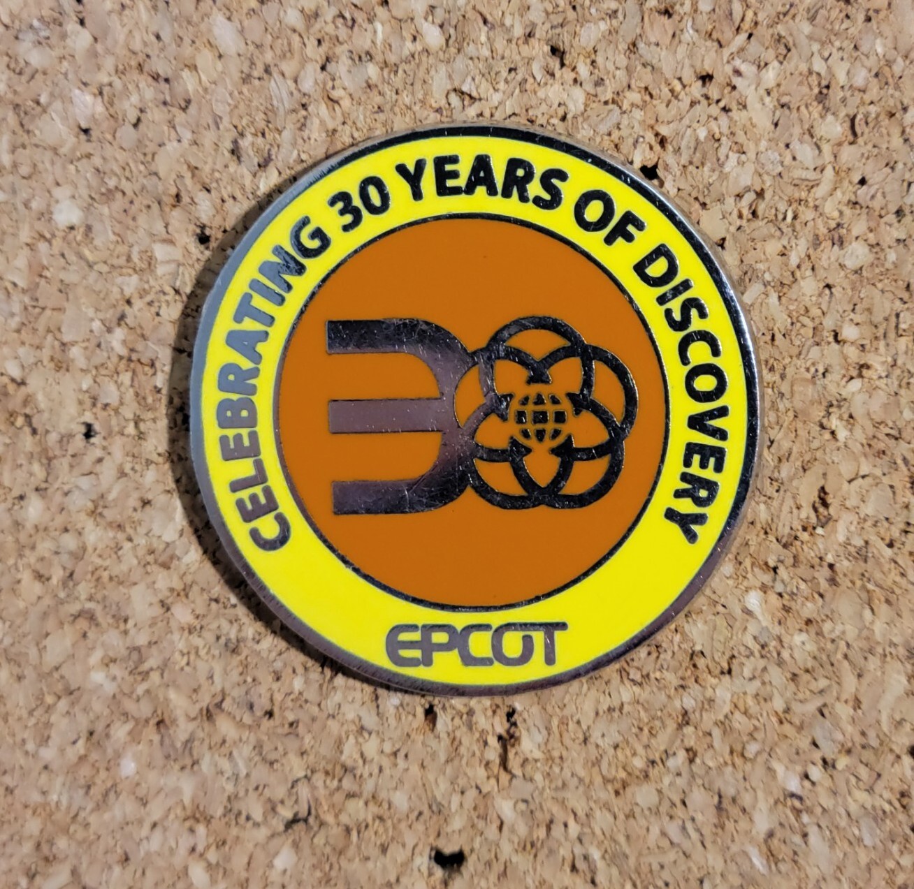 Disney Trading Pin 92955 Epcot 30 anniversary celebrating 30 years of discovery