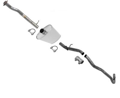 For 1992-1993 2 Wheel Drive S10 S15 4.3L Pick Up 117 WB Muffler Exhaust System