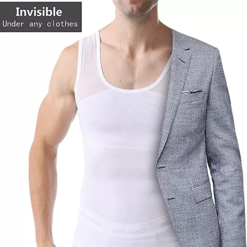 Corsetto superiore uomo miglior dimagrante body shaper trimmer controllo pancia serbatoio cintura maschio - Foto 11 di 31