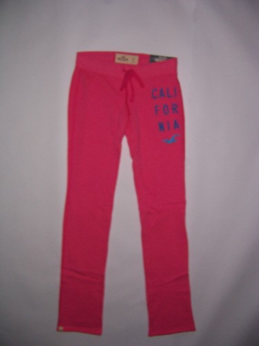 Hollister by Abercrombie HCO WOMEN'S ROSA Skinny Pantaloni della Tuta Varie  Taglie Nuovo con etichette | eBay
