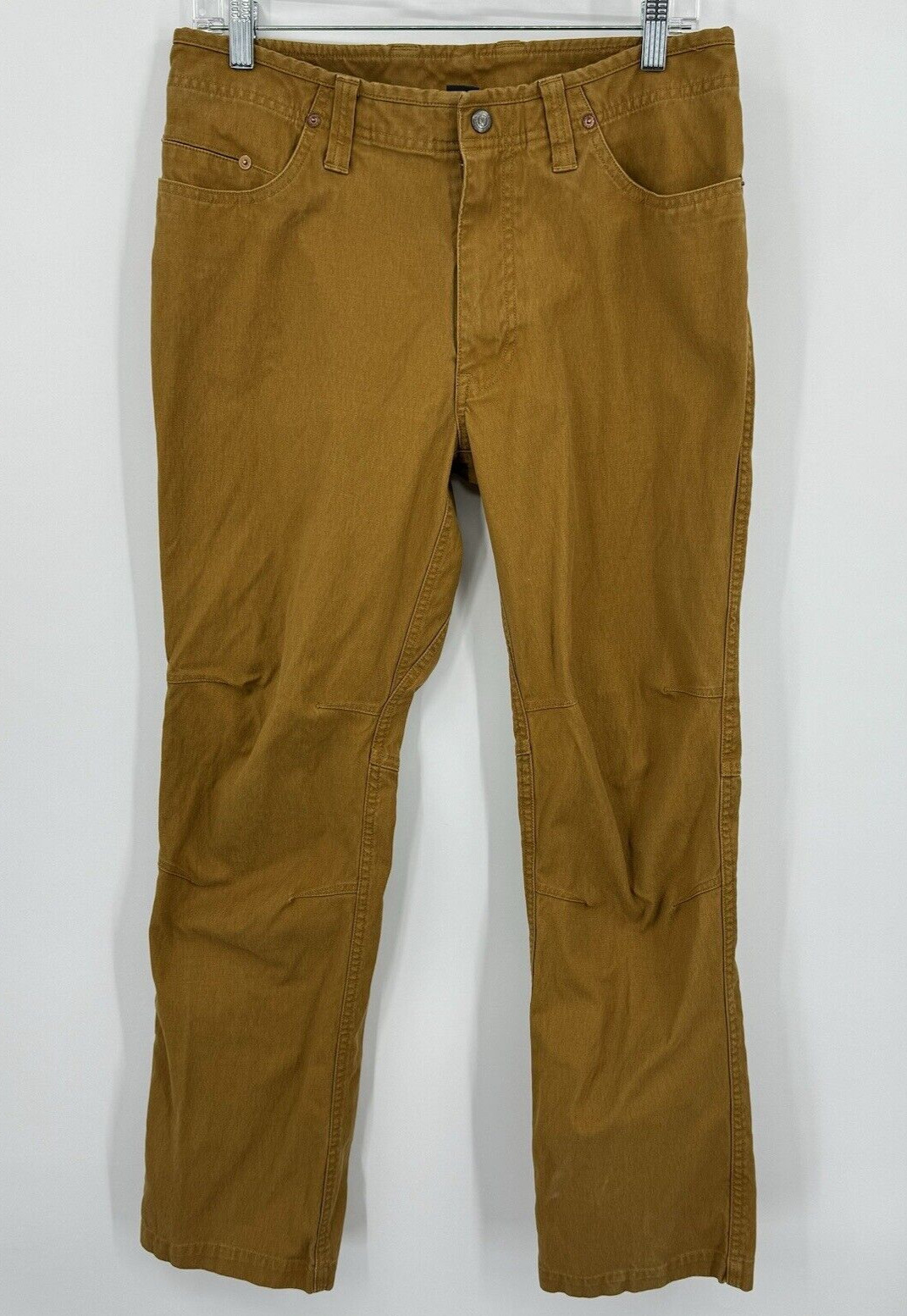 Pantalones Mont Bell para mujer núcleo mediano hilados bronceados bolsillos chinos estilo tailandés 2105229
