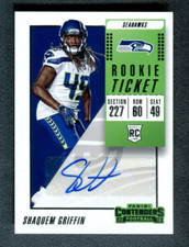 2018 Panini Contenders #283 Shaquem Griffin Autograph /250 Seahawks A46 412