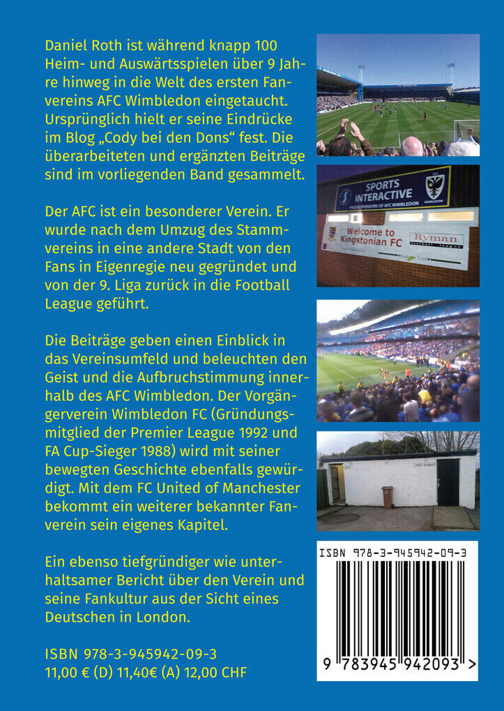 Thumbnail - Meine Zeit Beim Afc Wimbledon | Daniel Roth | 2021 | Deutsch