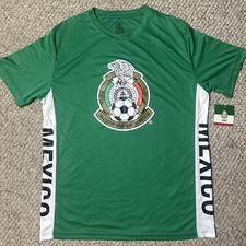 Mexico Selección Nacional De México Soccer Jersey Mens L Green Football NWT