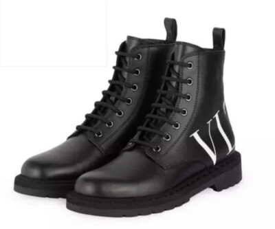 Valentino Garavani lace-up boots ankle boots VLTN black size 41 * LP: 900 EU * NEW