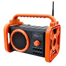 Soundmaster DAB80OR Baustellenradio DAB+ Bluetooth Akku IP44 Spritzwasserschutz
