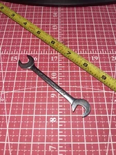 Vintage Sears Craftsman USA V 3/8 SAE Ignition Angled Open End Wrench Midget