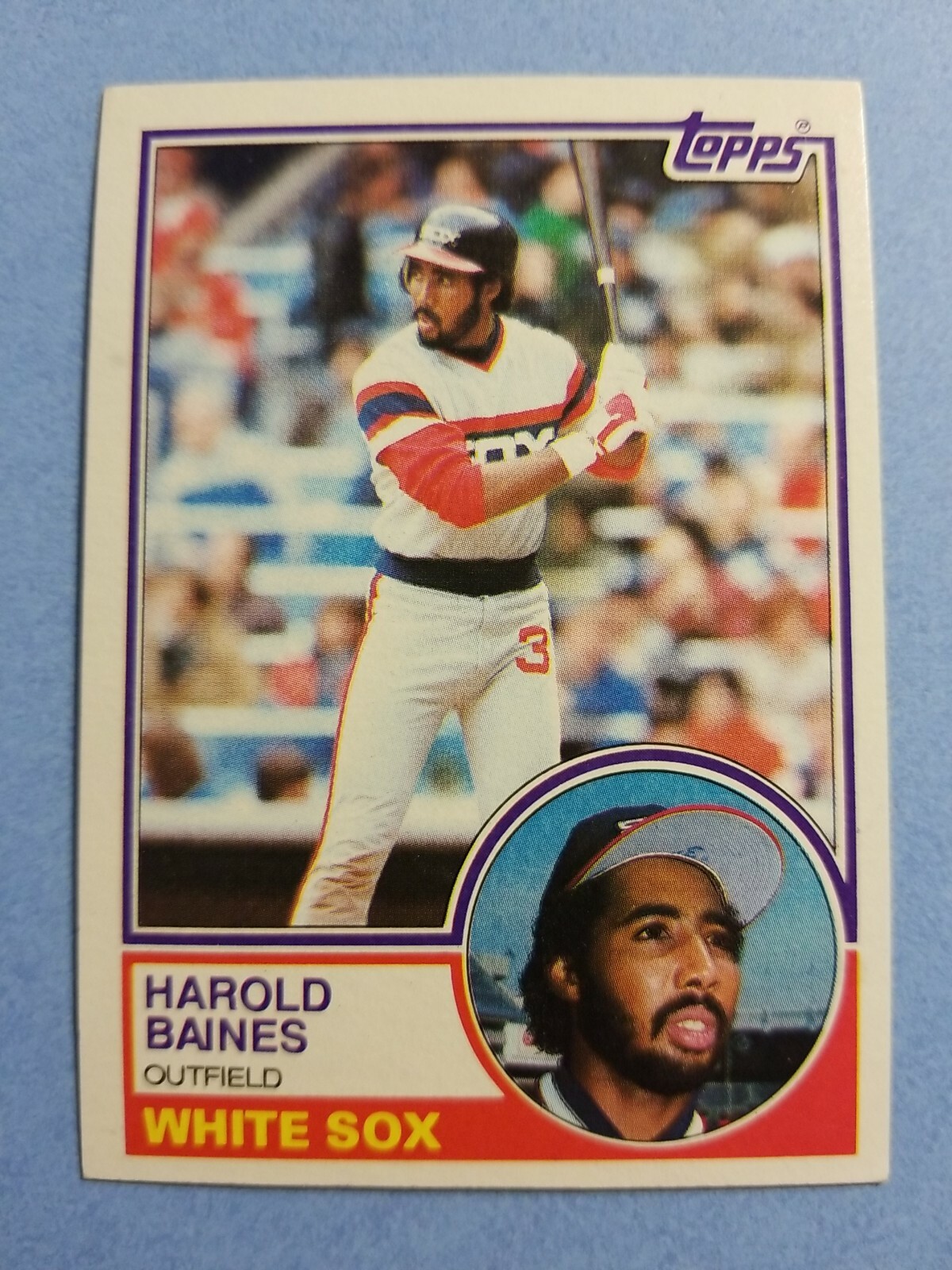 Harold Baines Chicago White Sox 1983 Topps #177 Baseball Card | eBay