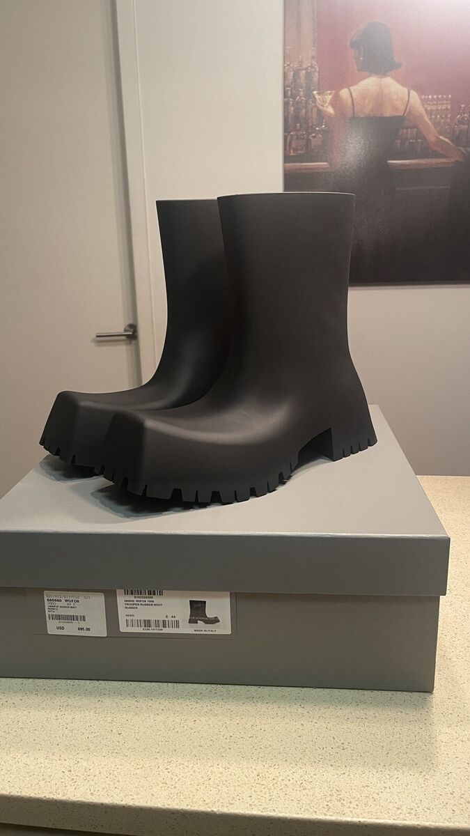 Balenciaga Rubber Trooper Boot US 11 | eBay Balenciaga Rubber Trooper Boot US 11 | eBay