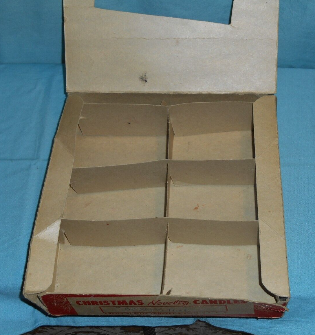 vintage Christmas OPeeChee GURLEY NOVELTY CANDLES ORIGINAL STORE