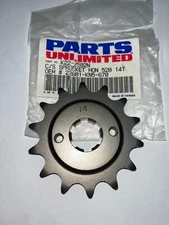 1EA NEW SPROCKET FRONT 14 TOOTH ATC350X 85-86 XR350R '85 FRONT 2-33614 (88H)