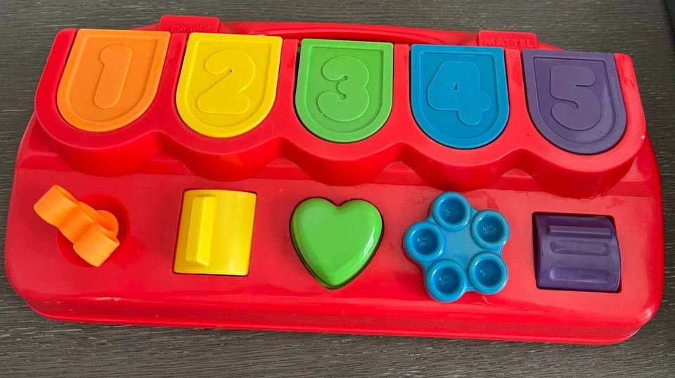 Disney Mattel PLAY N POP Red Activity Toy - 66090 Baby Mickey Minnie Donald - Image 4 of 4