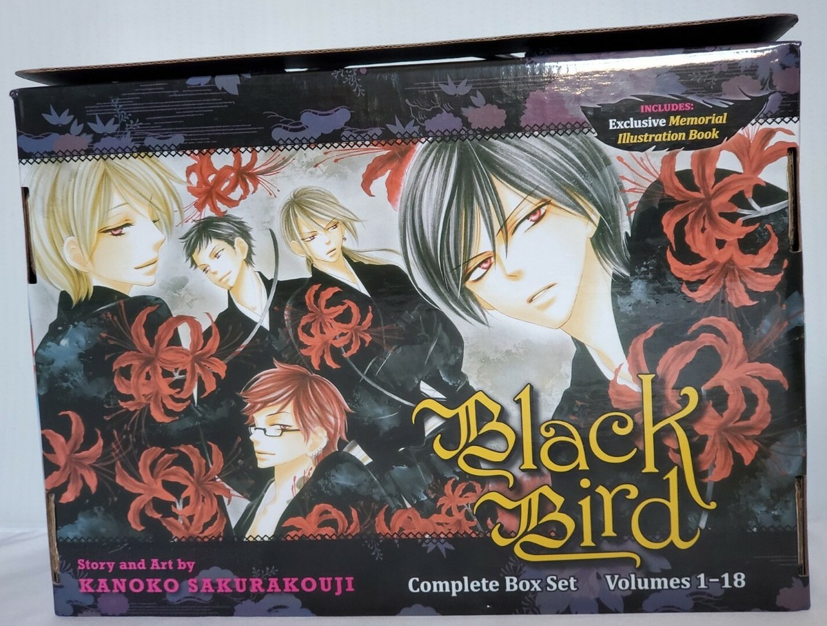 Black Bird Complete Manga Box Set Volumes 1-18 With Memorial Black Bird Complete Manga Box Set Volumes 1-18 With Memorial