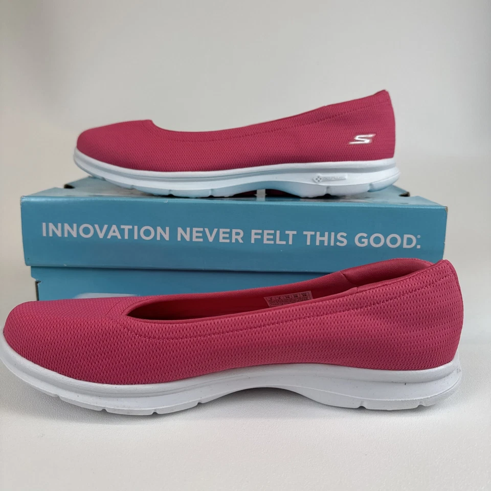 Skechers Go Step-Luxe Women's Shoes Pink Size 9 New In Box - Image 3 of 4