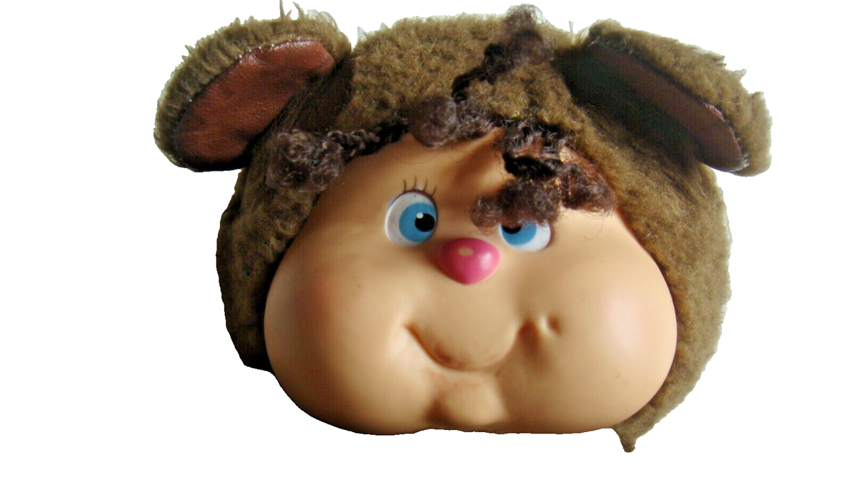 Peluche NOMBRILOU AJENA Vintage - Ours Brun Tout Doux Avec Abeille - Années 80