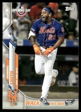 J151 DOMINIC SMITH 2020 TOPPS OPENING DAY WALK THIS WAY SP NEW YORK METS #WW-17