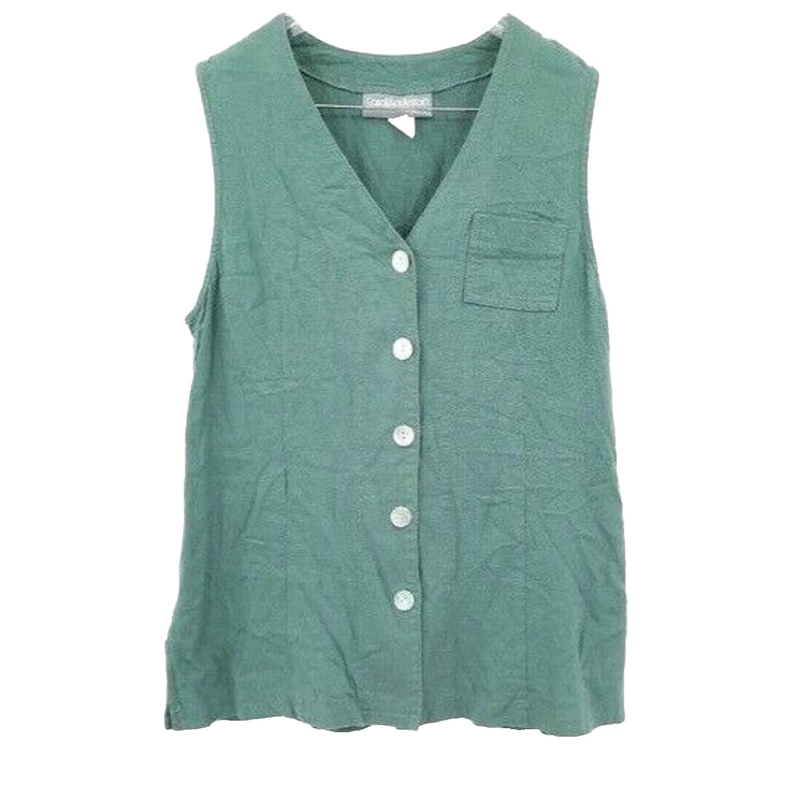 Camisetas Vintage de lino para mujer