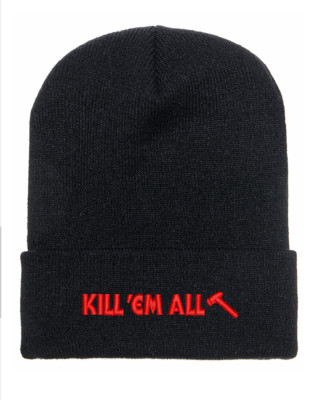 Metallica, Kill 'em all Beanie Black Metal Beanie Mayhem Aura Noir Darkthrone
