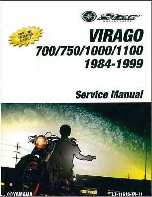 HAYNES SERVICE REPAIR MANUAL YAMAHA XV920R 1981-1983 /& XV750 VIRAGO 1988-1997