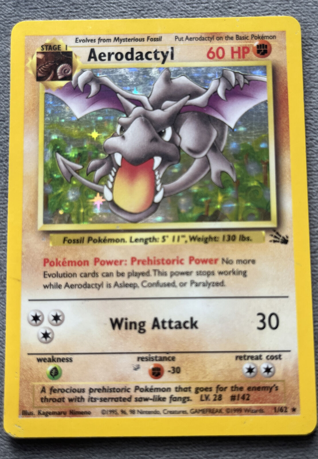 Aerodactyl Pokemon 151 de segunda mano por 1 EUR en Valencia en