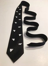 Paper Plane Design On a Necktie, Really Cool And Fun