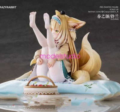 CrazyRabbit Studio Arknights Suzuran Statue in stock 1/6 Scale
