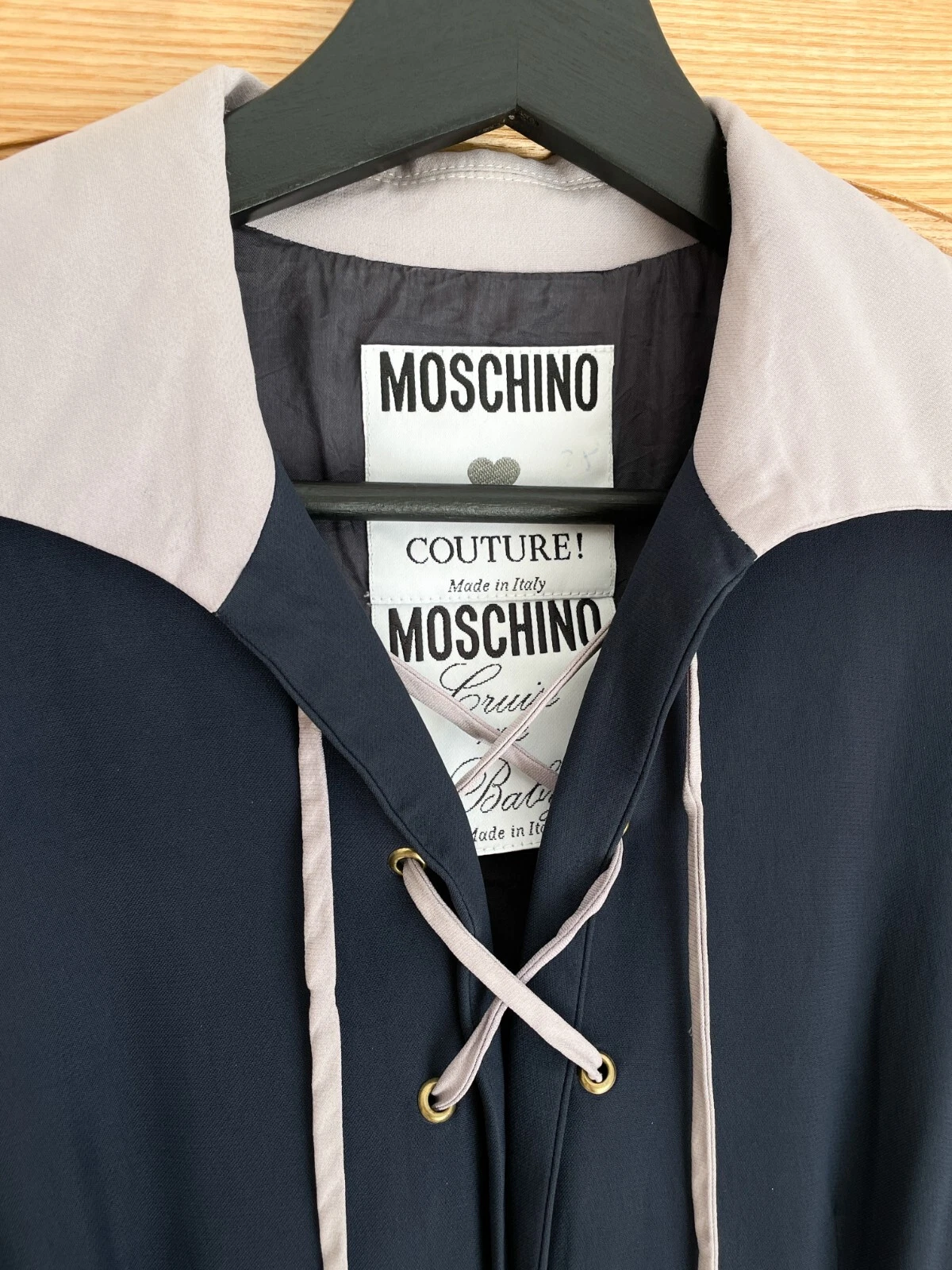 Moschino abito marinaio vintage marinaio Cruise me baby Taglia 42IT (S)