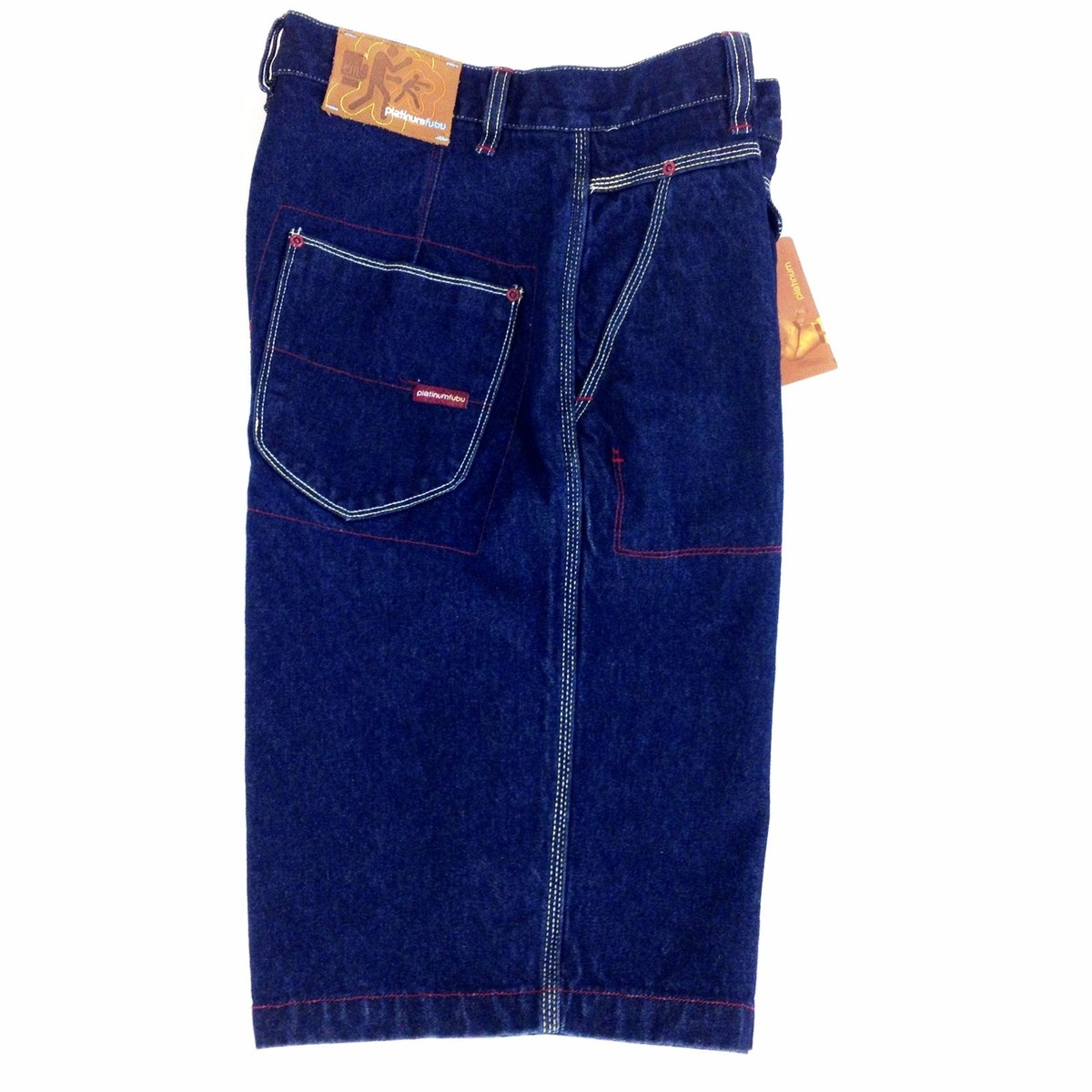 PLATINUM FUBU, MUHAMMAD ALI, DENIM MEN'S SHORT, Limited PLATINUM FUBU, MUHAMMAD ALI, DENIM MEN'S SHORT, Limited