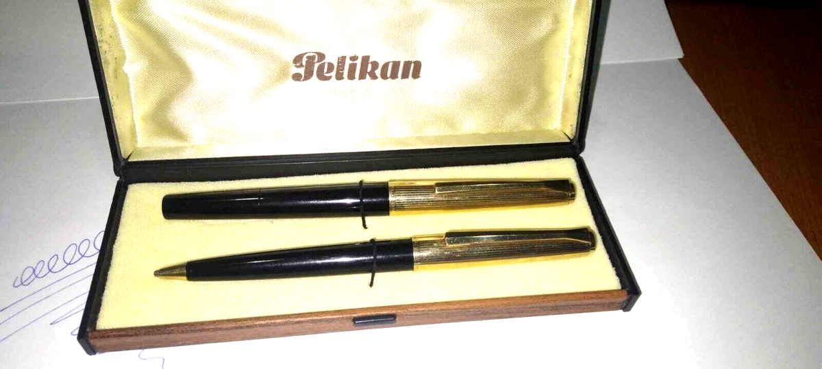 ペリカン 万年筆 Pelikan   ROLLED GOLD DOUBLE 70s ペリカン M60 Pelikan M60 ROLLED GOLD （細字） 18C