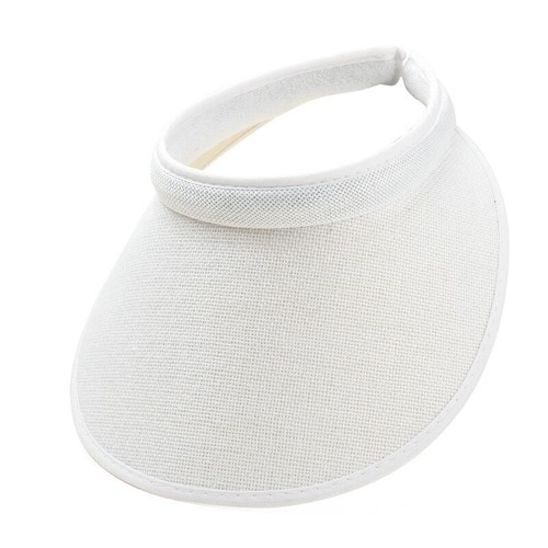 Womens Clip On Sun Visor Ladies Golf Beach Hat Cotton Clip On Sun Visor Tennis - Picture 9 of 20