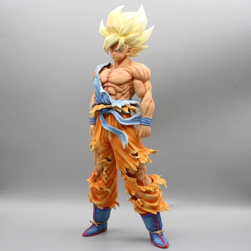 Figurine Geek Dragon Ball Z Son Goku Super Saiyan 44cm Combat Namek Collector