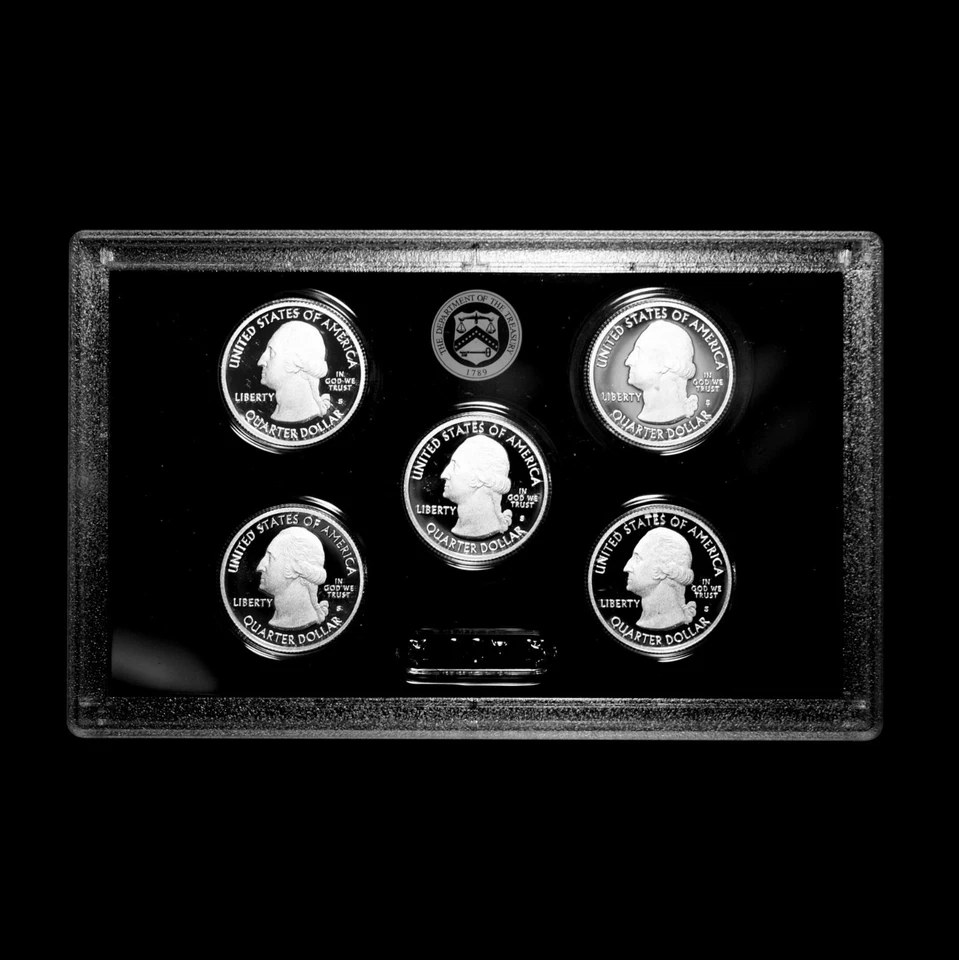 2013 S America the Beautiful National Park Silver Proof Set in US Mint Lens Case - Image 2 of 4