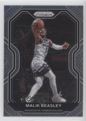 2020-21 Panini Prizm Malik Beasley #102 4s2