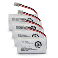 Cordless Phone Battery 4 Pack BT-1015 for Uniden BT1007 Replacement