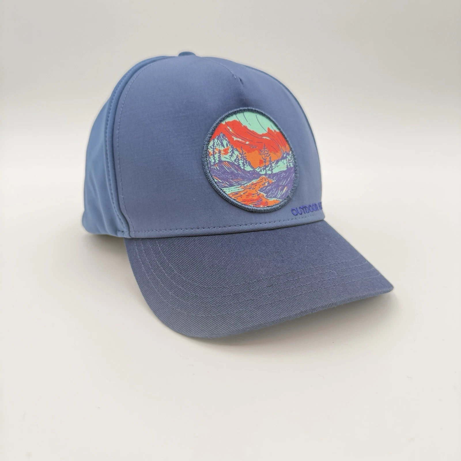 OR Outdoor Research Gore Alpenglow Windstopper Soft Shell Goretex Cap Hat L Blue
