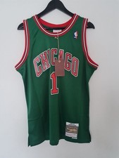 Mitchell & Ness Derrick Rose Trikot Chicago Bulls NBA Jersey L Neu