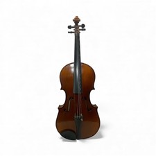 VINTAGE WILLIBALD KREUZINGER VIOLIN MEASURES 23 1/4 INCHES WITH WOODEN CASE