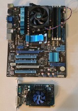 TESTED ASUS M4A785TD-V Evo AM3 Motherboard Combo Phenom II X4 955 3.2ghz 8GB RAM