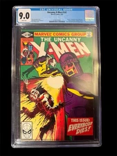 UNCANNY X-MEN #142 HI GRADE 9.0 CGC CLAREMONT AND BYRNE. DEATH OF WOLVERINE