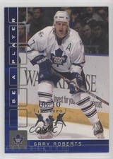 2001 ITG Be A Player Memorabilia Sapphire Fall Expo 8/10 Gary Roberts #175 7i6