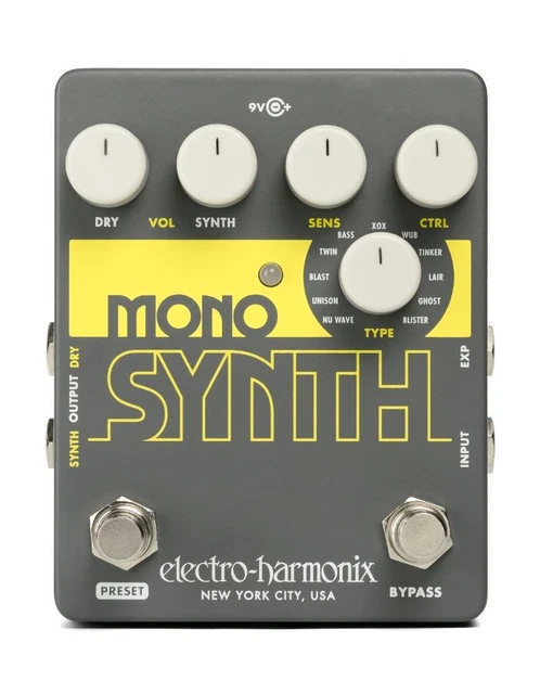 Pédalier de guitare synth Electro-Harmonix Mono Synth