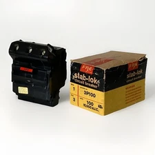 Federal Pacific Red Handle NA NA3100 3P100 Hump 100 Amp 240V Circuit Breaker New